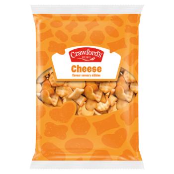 Crawfords Cheese Flavour Savoury Nibbles 250g Crawfords Cheese Flavour Savoury Nibbles 250g